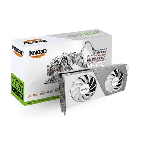 Buy Inno3d RTX 4070 Super Twin X2 OC White 12GB GPU at best price ...