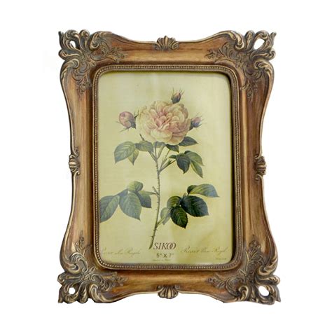 VINLIFE Vintage Picture Frames 5x7 Antique Picture Frames Tabletop and ...