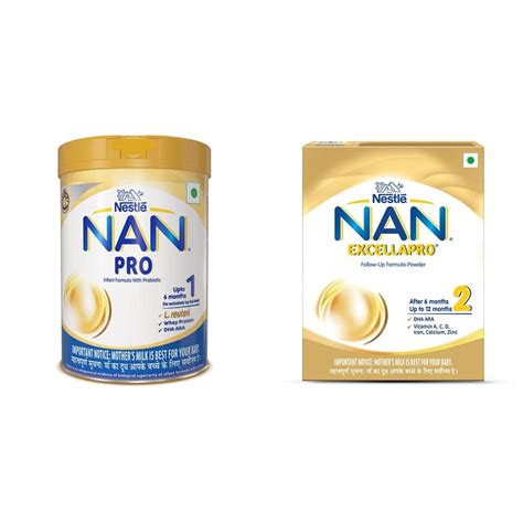 Buy Nestlé NAN PRO 1 Infant Formula Powder (Upto 6 months), Stage 1 ...