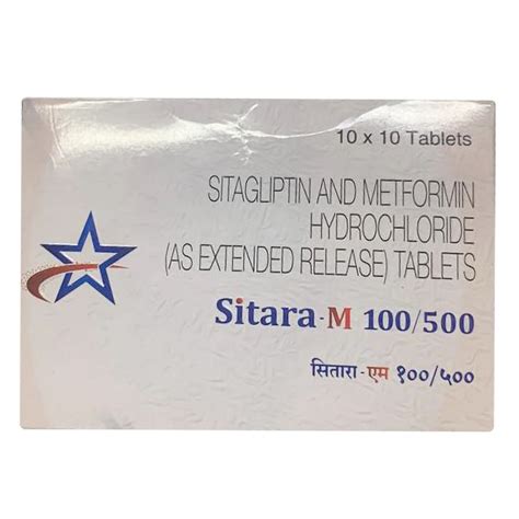Sitara M 100/500 mg Tablet | Uses, Side Effects, Price | Apollo Pharmacy