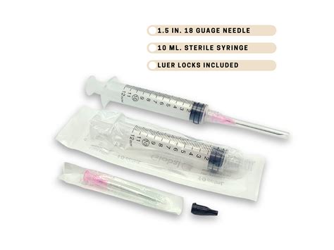 10 mL Sterile Syringe Set - 10 Pack - Seismic Spore