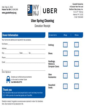 Goodwill Donation Receipt Nj - Fill Online, Printable, Fillable, Blank ...