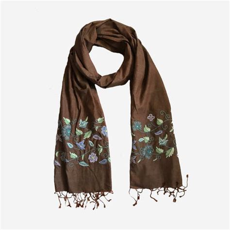 Ladies "Kashmiri" Summer Stoles Online India | Treasures of Kashmir