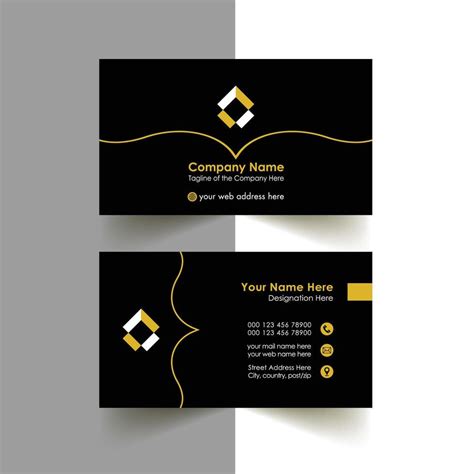Unique Business Card Template 的图像结果