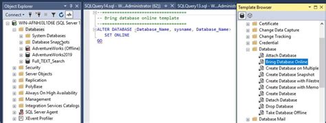 Image result for SQL Template