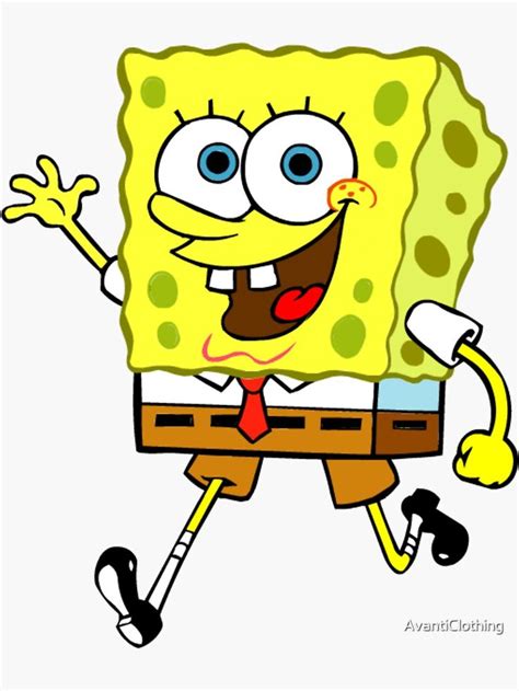 Pegatina for Sale con la obra «bob esponja» de AvantiClothing ...