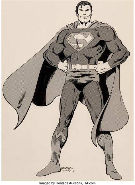 John Byrne and Terry Austin The Art of John Byrne Superman | Lot #93058 ...