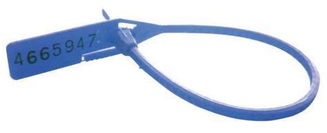 Cortech Cinch-up Locking Seal, Blue, PK100 PCPTS833 | Zoro