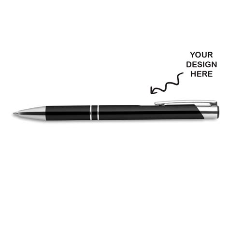Personalized Metal Black Ball Pen - Corporate Gifting & Office ...