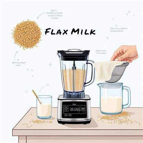 Flaxseed In Milk