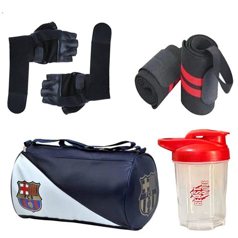 Snipper Combo set of Chelsia Gym Bag for men&women| Black Gym Gloves ...