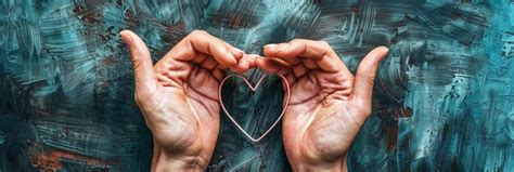 Hands making a heart shape | Premium AI-generated image