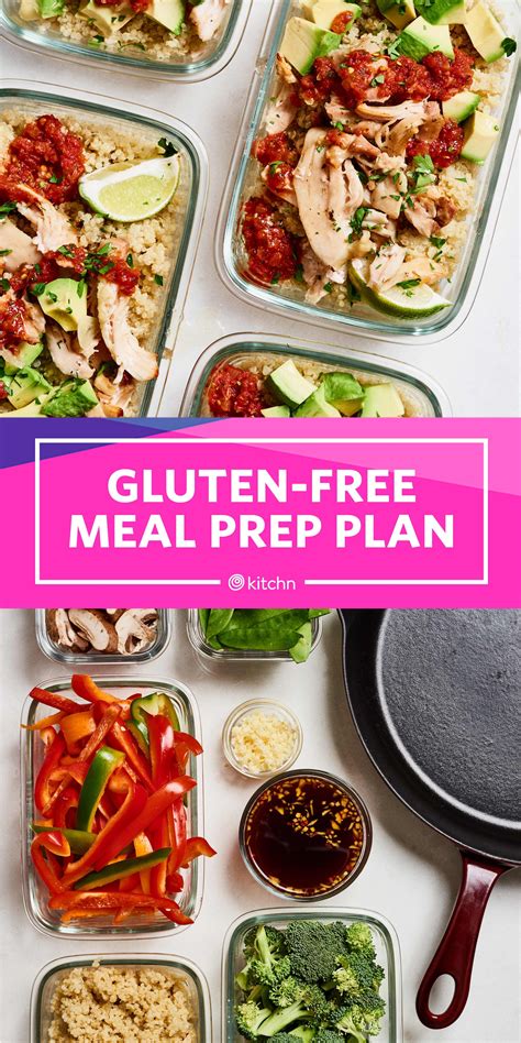 Meal Prep Plan: A Week of Gluten-Free Meals in Under Two Hours | Meal ...