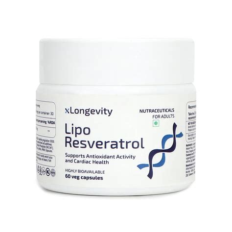Lipo Resveratrol – xLongevity Chirayu Pvt Ltd