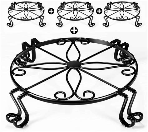 AAFIYA HANDICRAFTS® Rust-Free Metal Plant Stand Gamla Stand Flower Pot ...