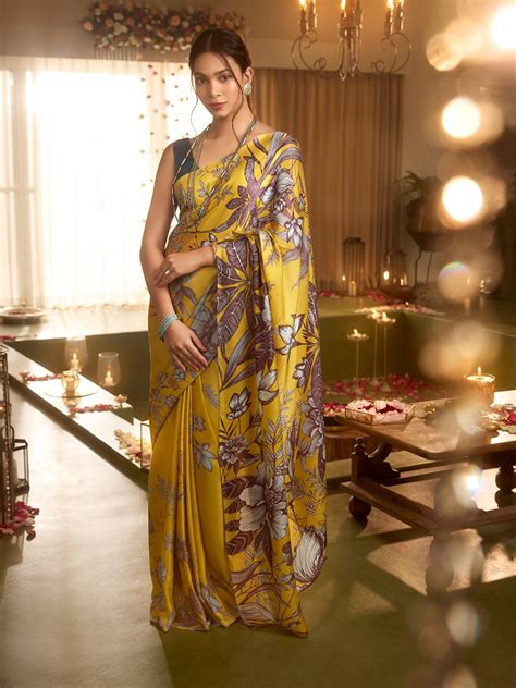 Stunning Haldi Sarees to unleash your Inner Diva - navyāsa by liva