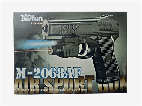 Toy Gun Black with 8 Round Reload and 6 mm Plastic BB Bullets for Kids ...