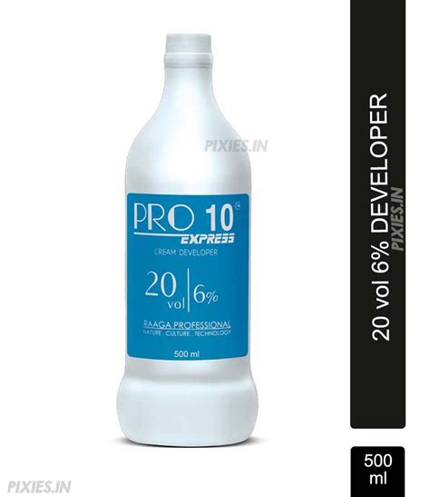 Buy Raaga Professional Pro 10 Express Cream Developer 20 Volume 6% ...