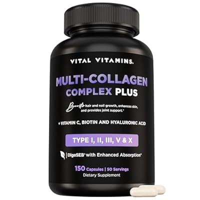 Vital Vitamins Multi Collagen Complex Plus - with India | Ubuy