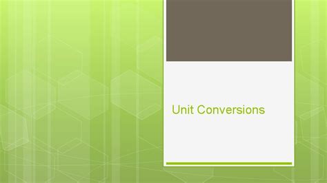 Unit Convert 的图像结果