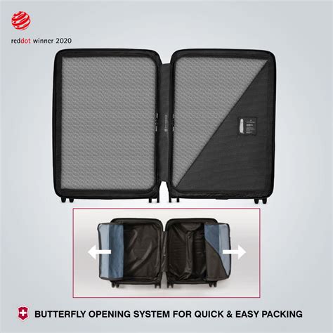 Victorinox Swiss Designed Airox Medium Hardside Luggage, 74 litres, Bl
