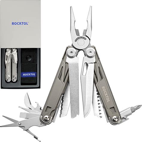 ROCKTOL Multitool,19-in-1 Multitool Pliers with India | Ubuy