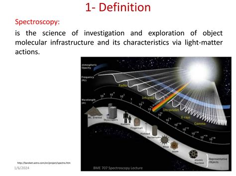 Introduction to Spectroscopy Science Lecture | PPTX - introduction to spectroscopy
