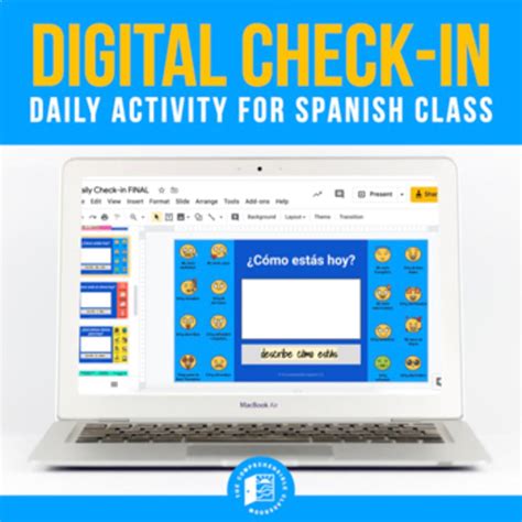 The Comprehensible Classroom | Digital Check-in | Spanish