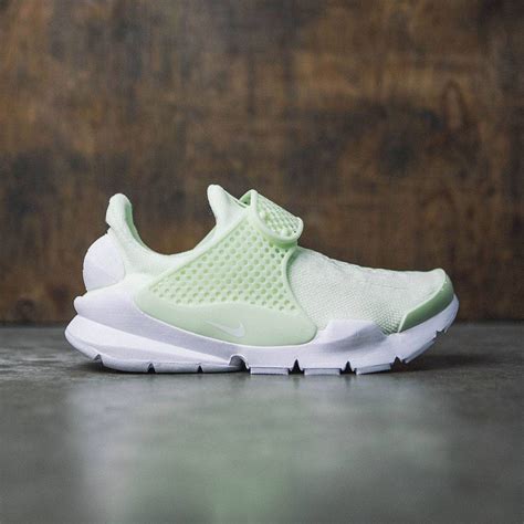 nike women sock dart tan barely volt white