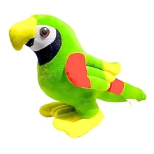 Buy Shintan Toys Cute Parrot Soft Toy Stuffed Bird for Kids | Size - 21 ...