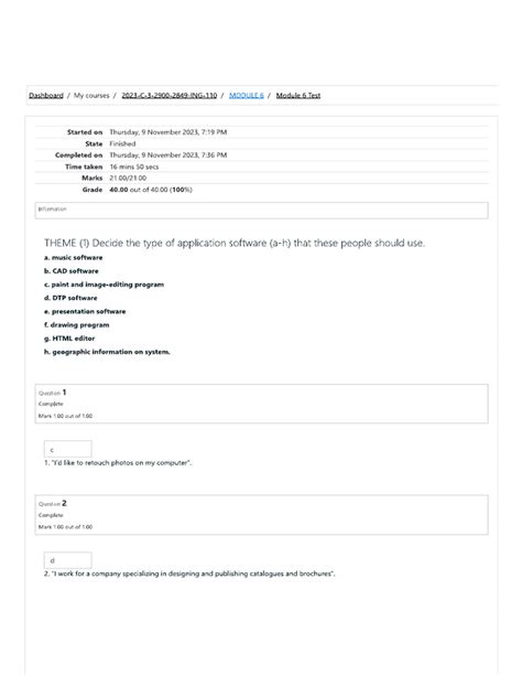 Image result for Module 6 Questions