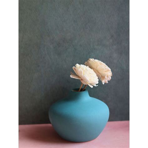 Buy WEAVING HOMES Green Esoteric Vase Round for Home Decor Online