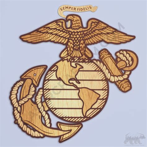 Umriss Des Usmc Logos