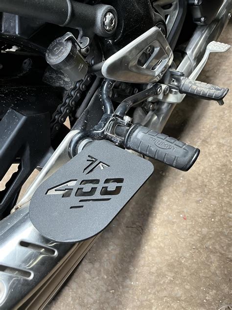 Autobrandz Bike Rear Pillion Footrest forSuitable for Triumph Speed 400 ...