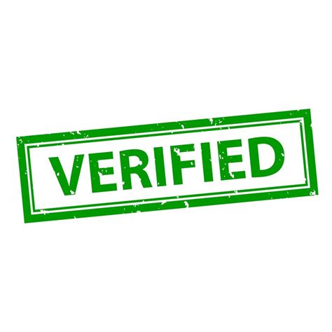 Verified rubber stamp image | Premium Vector