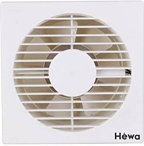 Hewa 8 inch (200mm Round back) 100% copper Ventilation Exhaust fan Duct ...