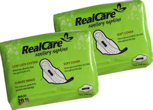Realcare Sanitary Napkins 240 mm Maxi Large (Pack of 40) Sanitary Pad ...