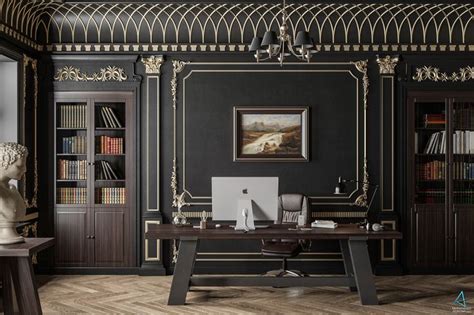 black office top