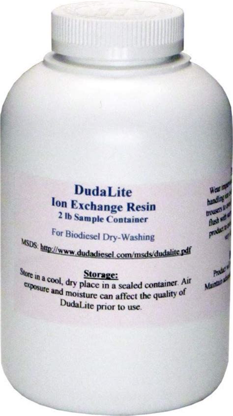 Duda Energy DL2 2 lb. DudaLite DW-R10 Biodiesel Dry Washing Ion ...