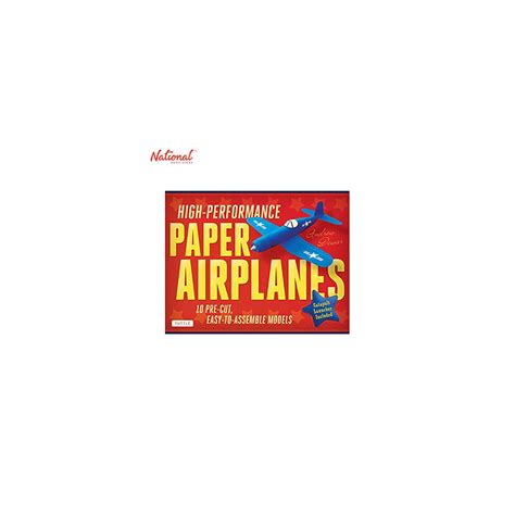 HIGH-PERFORMANCE PAPER AIRPLANES KIT: 10 PRE-CUT, EASY-TO-ASSEMBLE ...