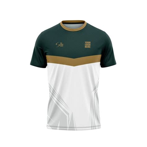 Golden Green Customized Football Team Jersey Design | Customized ...