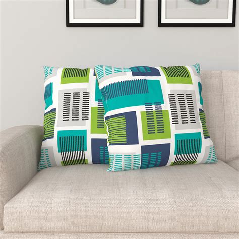 Buy Ebony Set of 2 Filled Cushions - 45x45cm from Home Centre at just ...