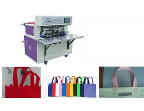 Carry Bag Making Machine - Soft Loop Handle Bag Making Machine ...