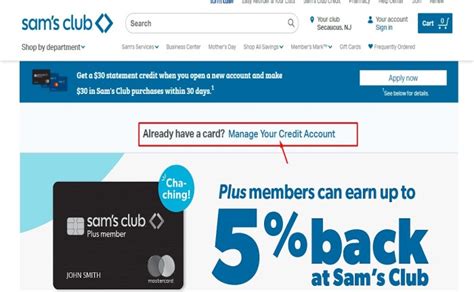 Image result for Sam's Club My Account