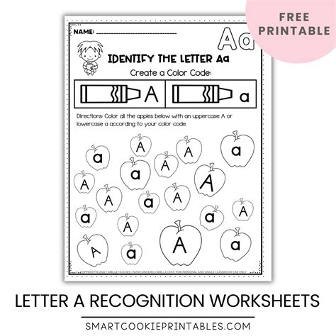 Free Letter Recognition Worksheets 26 Free Worksheets For Letter