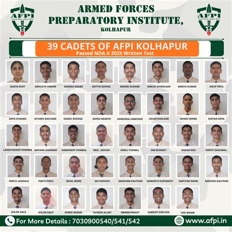 Armed Forces Preparatory Institute, Kolhapur | NDA Institute
