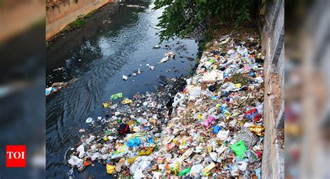 Sewage flows from storm water drain into Puzhal lake | Chennai News ...