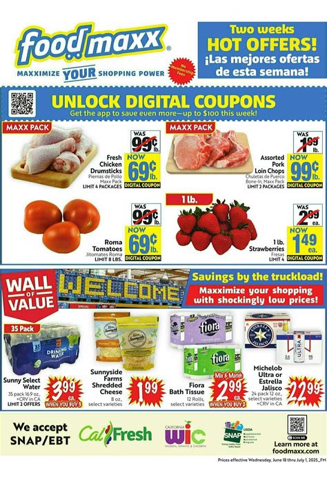 Food Maxx Flyer this week from June 18