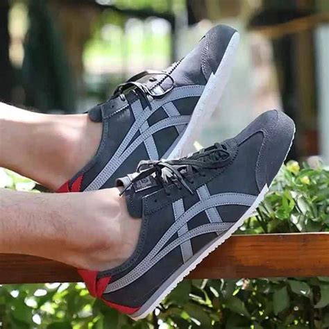Branded Onitsuka Mexico 66 Grey Sneakers