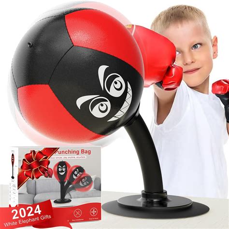 Proberos® Desktop Boxing Ball High Bouncing Desk Punch Ball with Strong ...